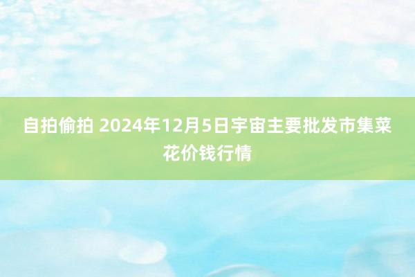 自拍偷拍 2024年12月5日宇宙主要批发市集菜花价钱行情